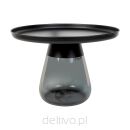 KARE stolik BOTTIGLIA SMOKE 60 czarny - 2