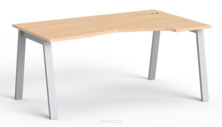 Biurko AVO 40/160x80/100 cm  AV-10 Prawa Strona