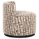 RICHMOND fotel obrotowy FRANNY beżowy - 3