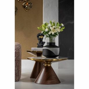 KARE stolik kawowy CONO CERAMIC 70