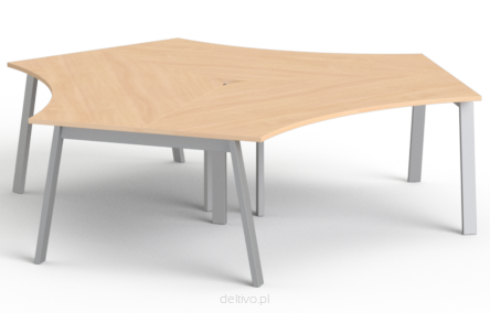 Biurka / Zestaw 3 -osobowy AVO 267,5x232 cm AV-33