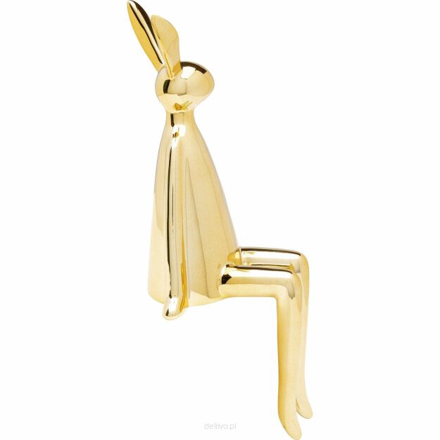 KARE dekoracja SITTING RABBIT 35 cm       złota