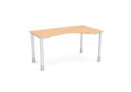 Biurko POLO 40/140x60/80 cm PO-26 Prawa Strona