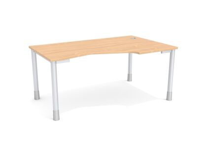 Biurko POLO 60/160x80/100 cm PO-12 Prawa Strona