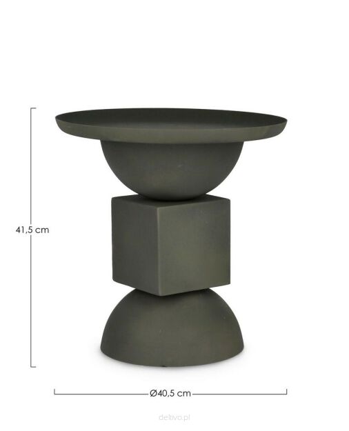 BIZZOTTO stolik kawowy ALKA 40,5 zielony