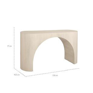 MaMaison konsola ICARO beżowa / drewno
