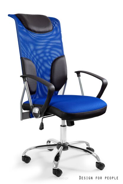 Krzesło biurowe THUNDER W-58 niebieski