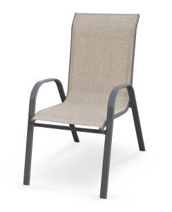 Krzesło ogrodowe AVIA szary