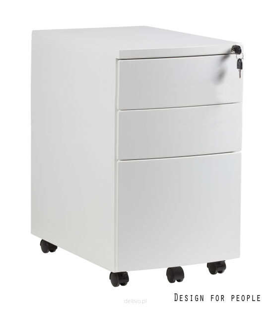 Kontener biurowy 39x56x64 cm RPH-01-W biały