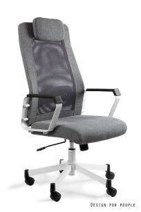 Fotel biurowy FOX W-153A szary