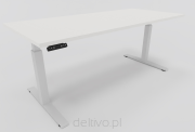 Biały-srebrny