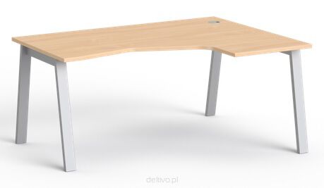 Biurko AVO 60/160x80/120 cm  AV-14 Prawa Strona