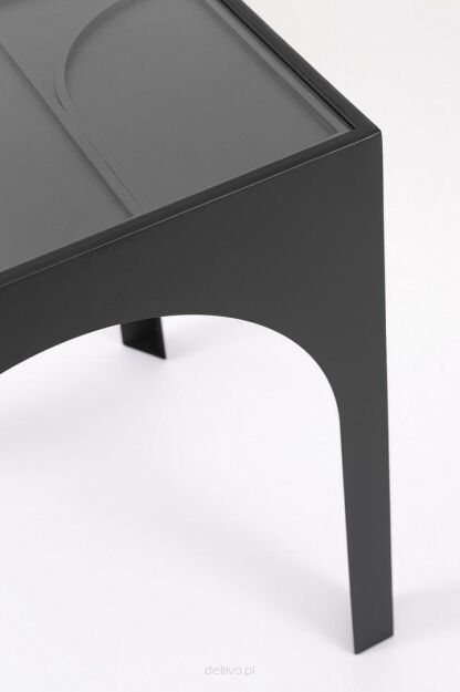 BIZZOTTO stolik kawowy ARCHIE 45 czarny