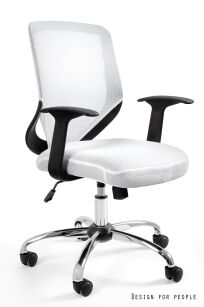 Krzesło biurowe MOBI W-95 biały