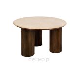 MaMaison stolik kawowy RAGNO marmur /     drewno - 2