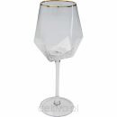 KARE komplet 4 kieliszków do wina         DIAMOND RIM 525 ml - 3