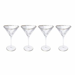KARE komplet 4 kieliszków do martini      HOMMAGE 240ml