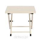 BIZZOTTO stolik ogrodowy TAYLOR beżowy - 5