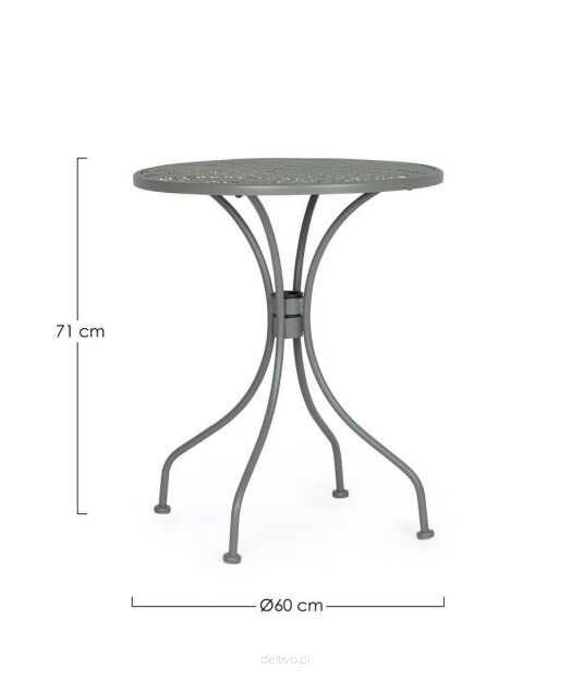 BIZZOTTO stolik ogrodowy LIZETTE zielony