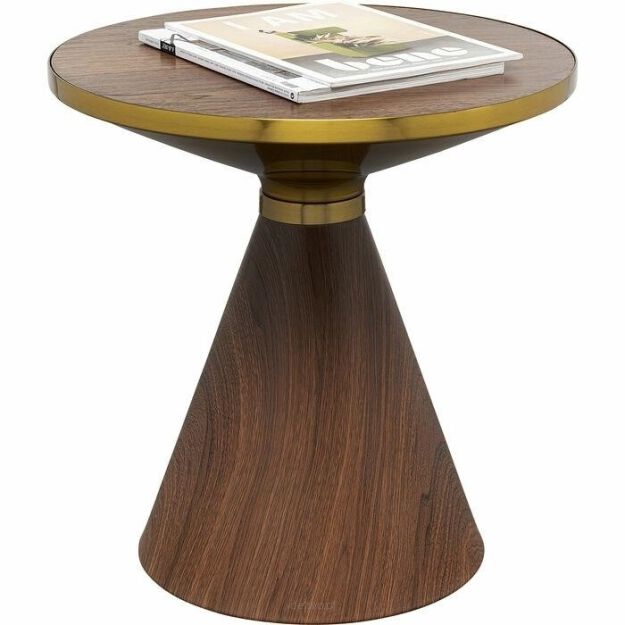 KARE stolik kawowy CONO WALNUT 50