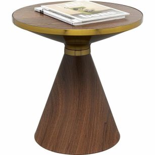 KARE stolik kawowy CONO WALNUT 50