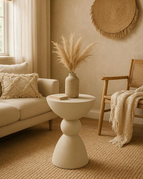 MaMaison stolik TADAO beżowy