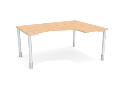 Biurko POLO 60/160x80/120 cm PO-14 Prawa Strona