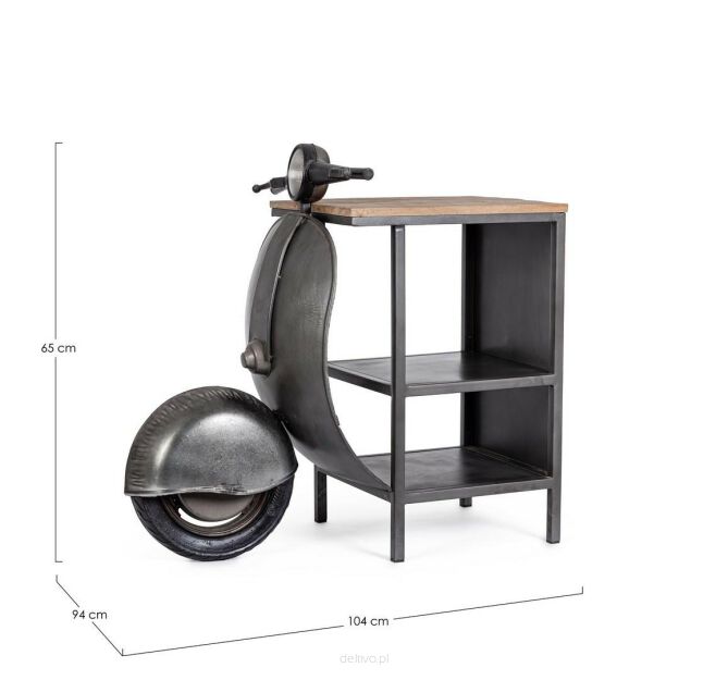 BIZZOTTO barek VESPA szary