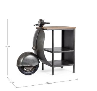 BIZZOTTO barek VESPA szary