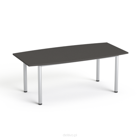 Stół konferencyjny 190x80/95 cm SV-43 SMB Grafit