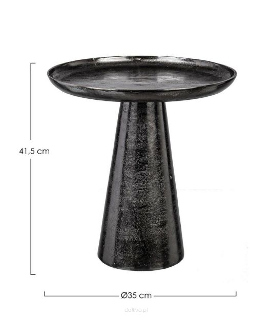 BIZZOTTO stolik kawowy KULVIR 35 czarny