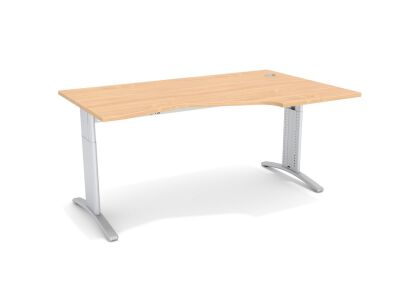 Biurko regulowane FLEX-R 60/160x80/100 cm FL-12R "P"